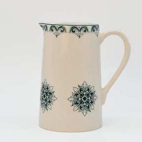 Brasão I Ceramic Pitcher - Green
