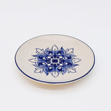 Brasão I Ceramic Plate 4.7'' - Blue