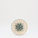 Brasão I Ceramic Plate 4.7'' - Green