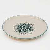 Brasão I Ceramic Plate 7.9'' - Green