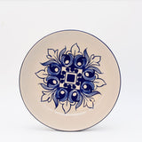 Brasão I Ceramic Salad Bowl - Blue