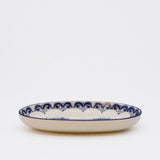 Brasão I Ceramic Serving Dish 7.5'' - Blue