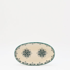 Brasão I Ceramic Serving Dish 7.5'' - Green