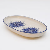 Brasão I Ceramic Serving Dish 9.4'' - Blue