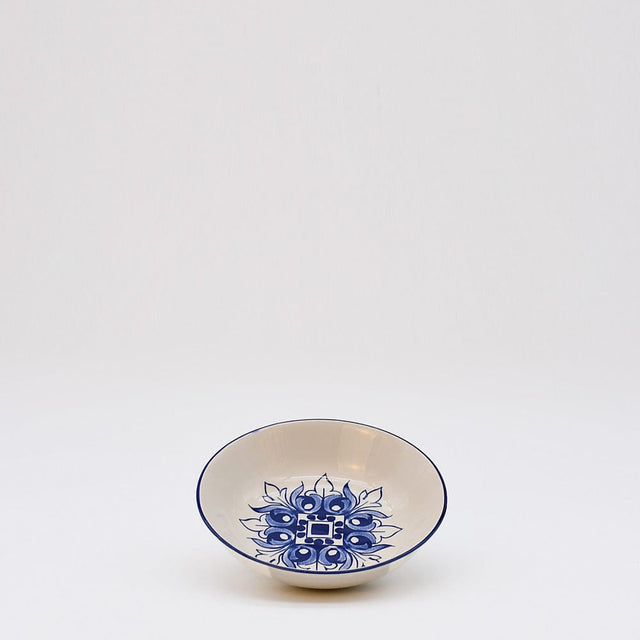 Brasão I Ceramic Snack Bowl 5.1'' - Blue