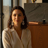 Brincos À Princesa I Silver Filigree Earrings 1.6 oz - 2.2''