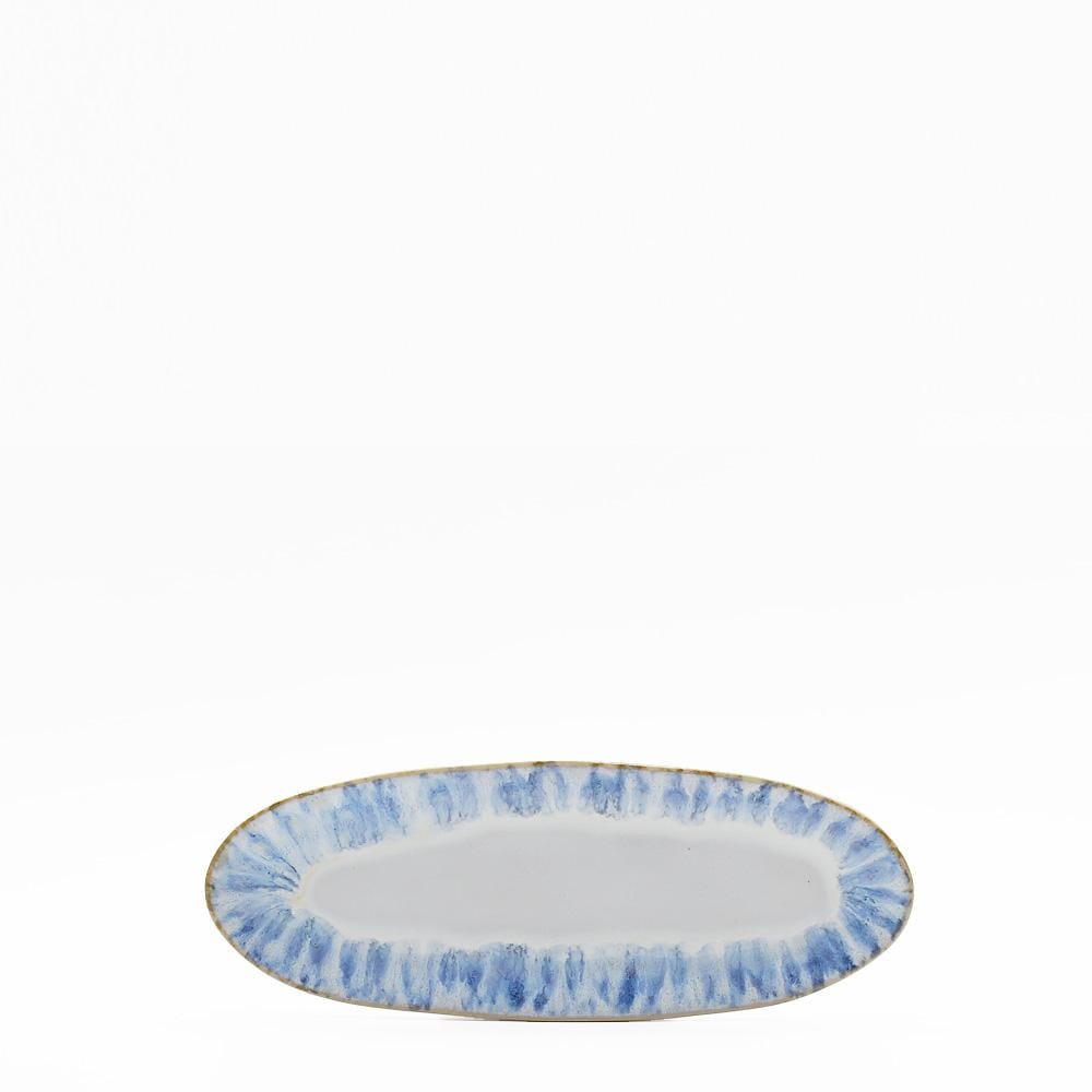 Brisa I Oval fine stoneware Dish - 24cm - Luisa Paixao | USA