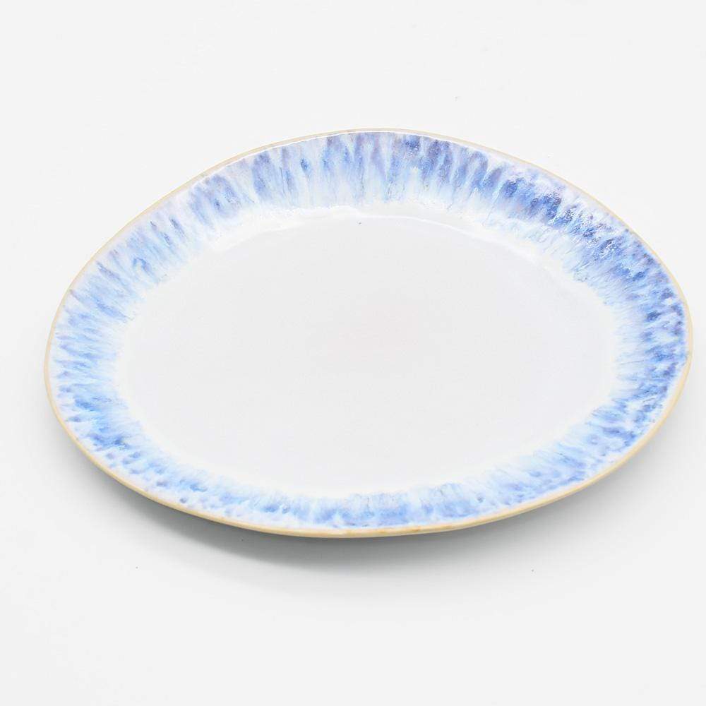 Brisa I Oval fine stoneware plate - 20cm - Luisa Paixao | USA
