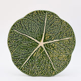 Cabbage-shaped Ceramic Plate - 12.2''