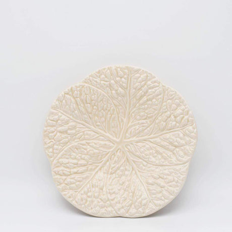 Cabbage-shaped Ceramic Plate - 8.7''