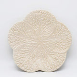 Cabbage-shaped Ceramic Serving Dish - Off-White