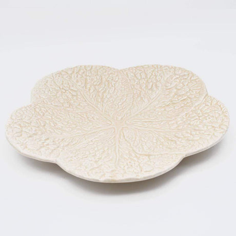 Cabbage-shaped Ceramic Serving Dish - Off-White