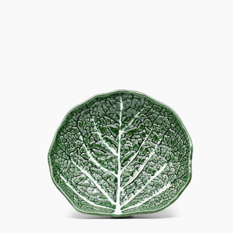 Cabbage-shaped Ceramic Soup Plate - 7.9''