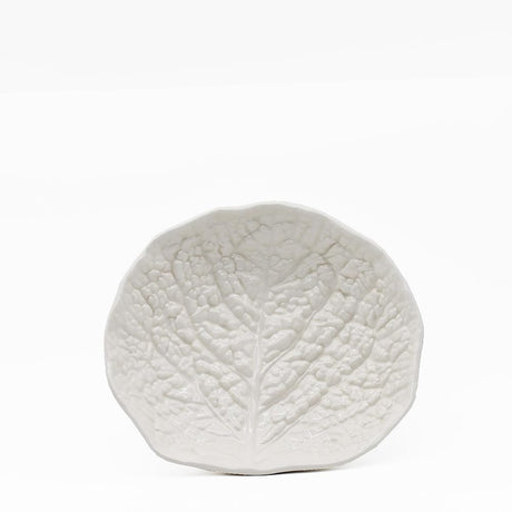 Cabbage-shaped Ceramic Soup Plate - 7.9''