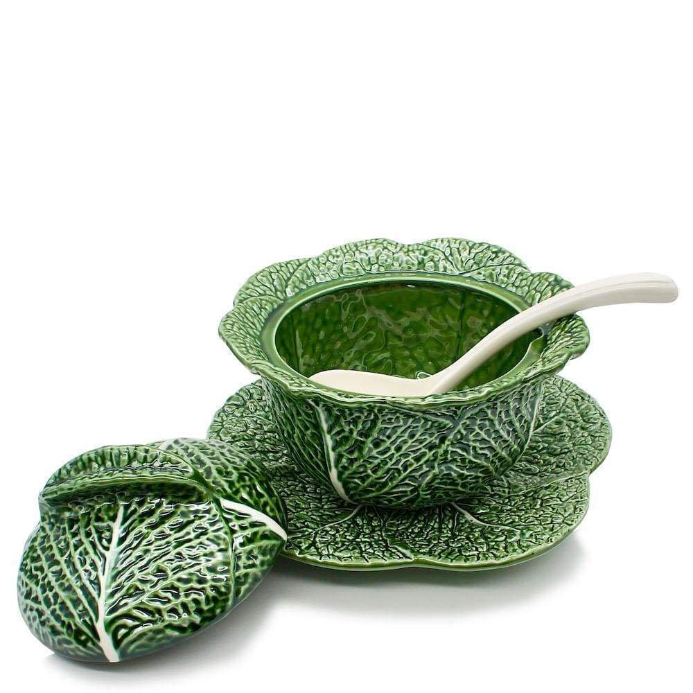Cabbage-shaped Small Ceramic Tureen – Luisa Paixao Portugal