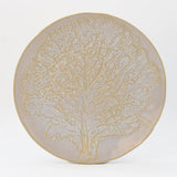 Cabbage-shaped Fine Stoneware Plate - 12.6''