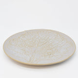 Cabbage-shaped Fine Stoneware Plate - 12.6''