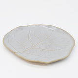 Cabbage-shaped Fine Stoneware Plate - 9.1''