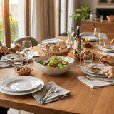 Cabbage-shaped Fine Stoneware Salad Bowl