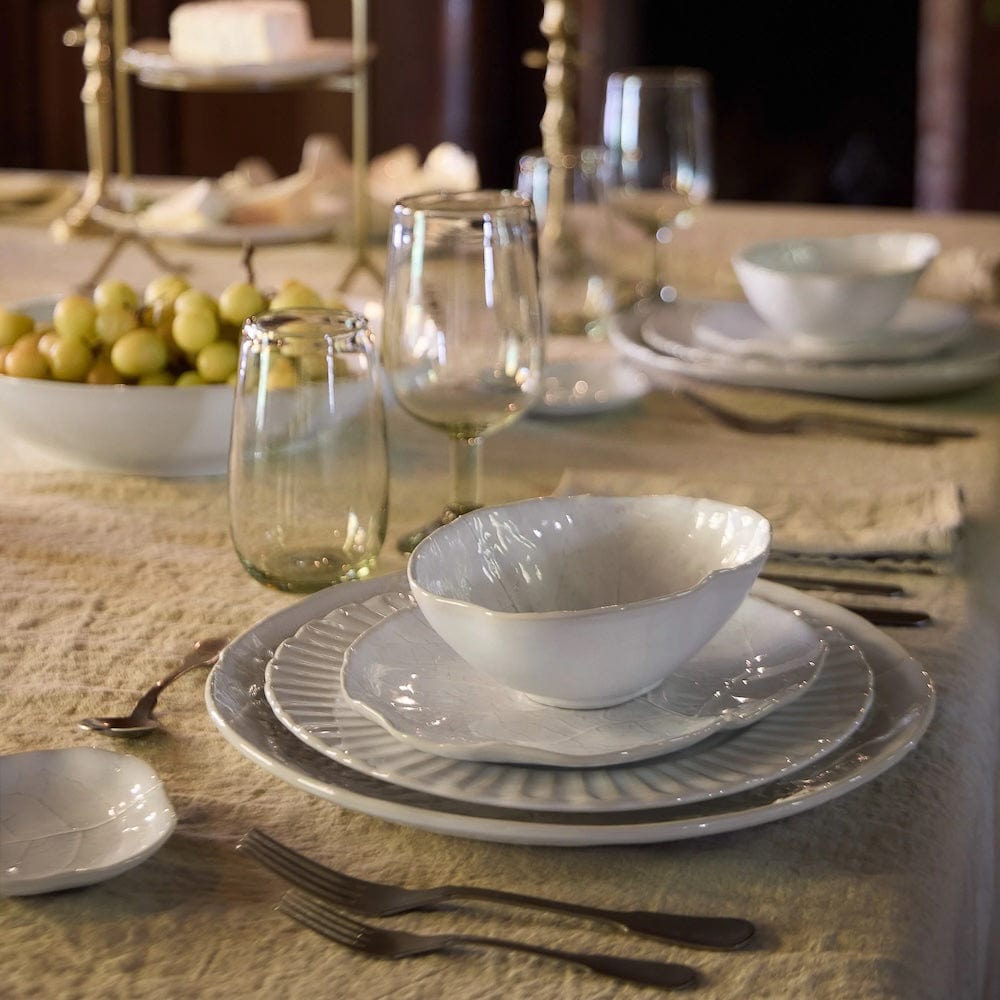 Cabbage-shaped Fine Stoneware Starter Plate