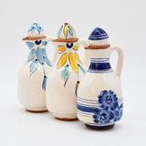 Carafe à huile en terre cuite - Jaune