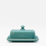 Ceramic Butter Dish - Turquoise