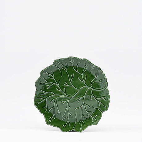 Ceramic Leaf Plate - 8.3"