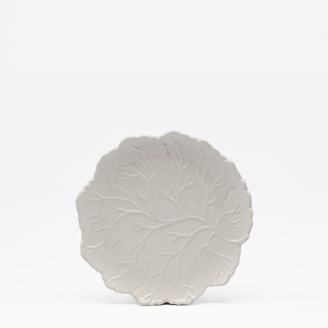 Ceramic Leaf Plate - 8.3"