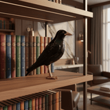 Ceramic raven ""O Corvo Malandro"