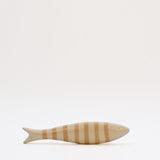 Ceramic Sardine for Display - Beige