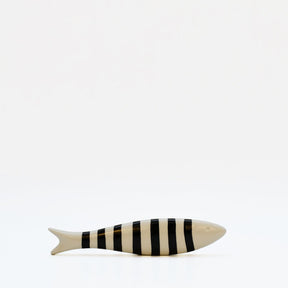 Ceramic Sardine for Display - Black
