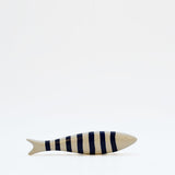 Ceramic Sardine for Display - Blue