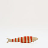 Ceramic Sardine for Display - Orange