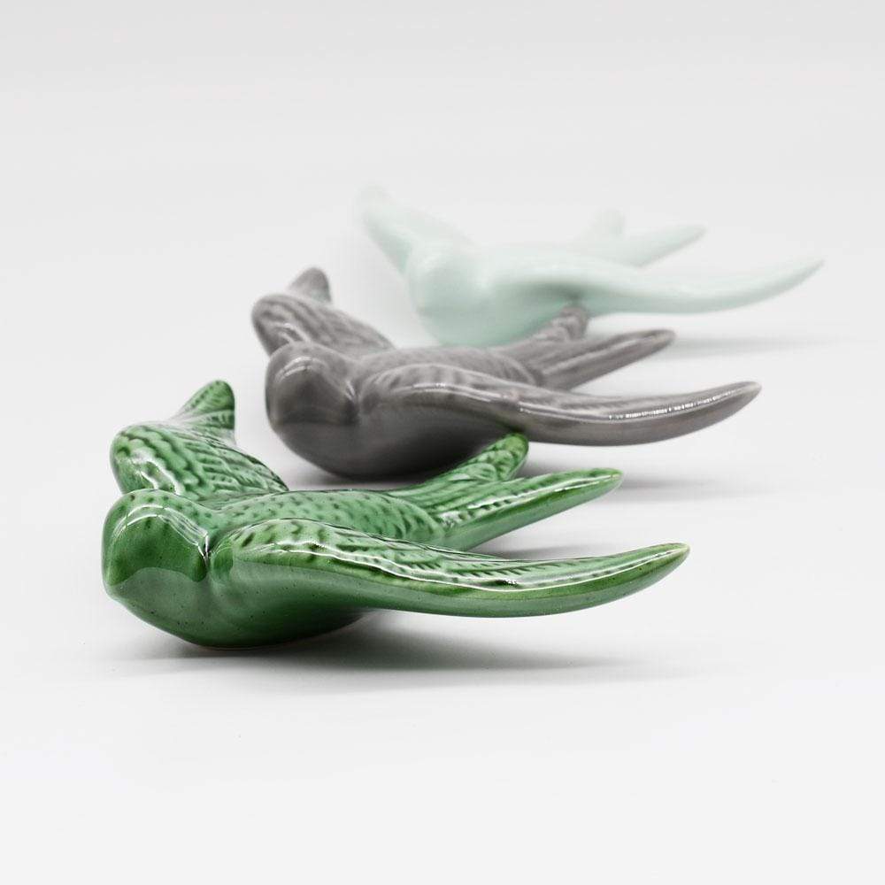 Ceramic Swallow - Dark Grey - Luisa Paixao | USA