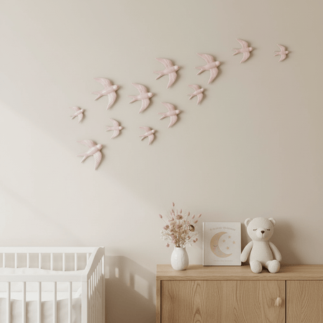 Ceramic Swallow - Pink