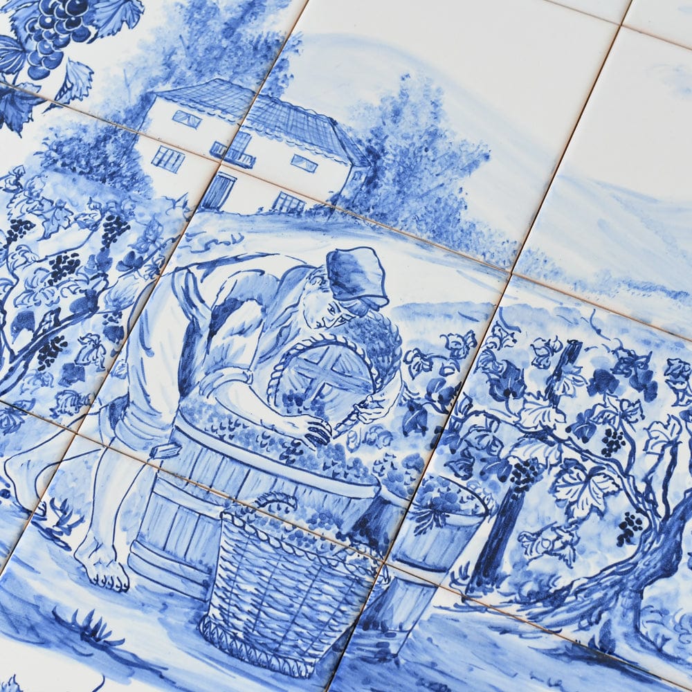 Ceramic tile Mural of 20 Azulejos - 30x24''