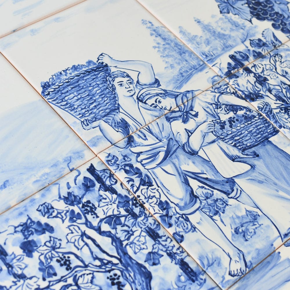 Ceramic tile Mural of 20 Azulejos - 30x24''