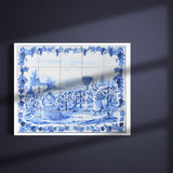 Ceramic tile Mural of 20 Azulejos - 30x24''