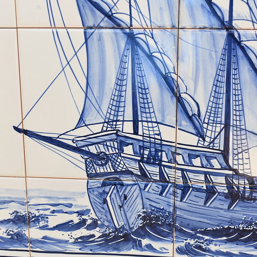 Ceramic tile Mural of 24 Azulejos - 35x24''