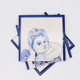 Ceramic tile Mural of 3 Azulejos 18x6'' - 4 patterns Ears covered