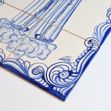 Ceramic tile Mural of 6 azulejos - 18x12''