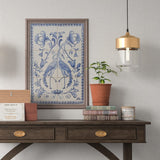 Ceramic tile Mural of 6 Azulejos - 18X12''