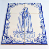 Ceramic tile Mural of 6 azulejos - 18x12''