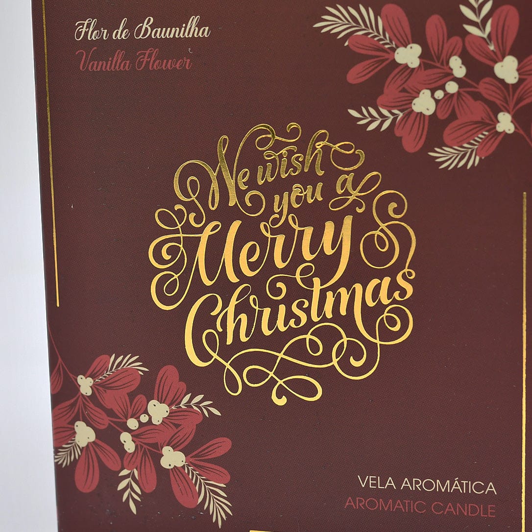 Christmas Vanilla Scented Candle