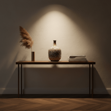 Coimbra Ceramics – Hand-Painted Amphora Vase