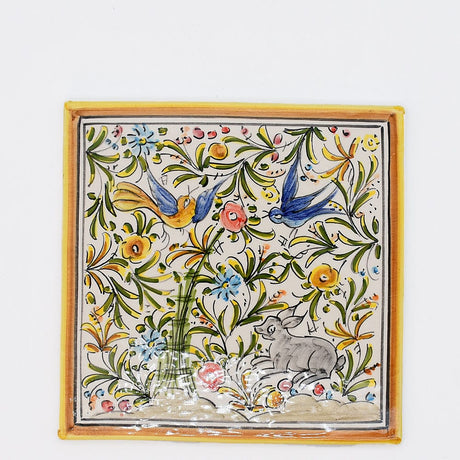 Coimbra Ceramics – Hand-Painted Azulejo