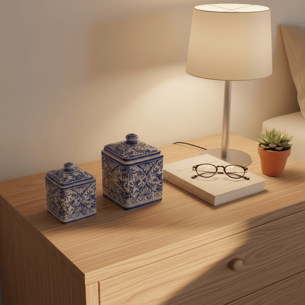 Coimbra Ceramics – Hand-Painted Box