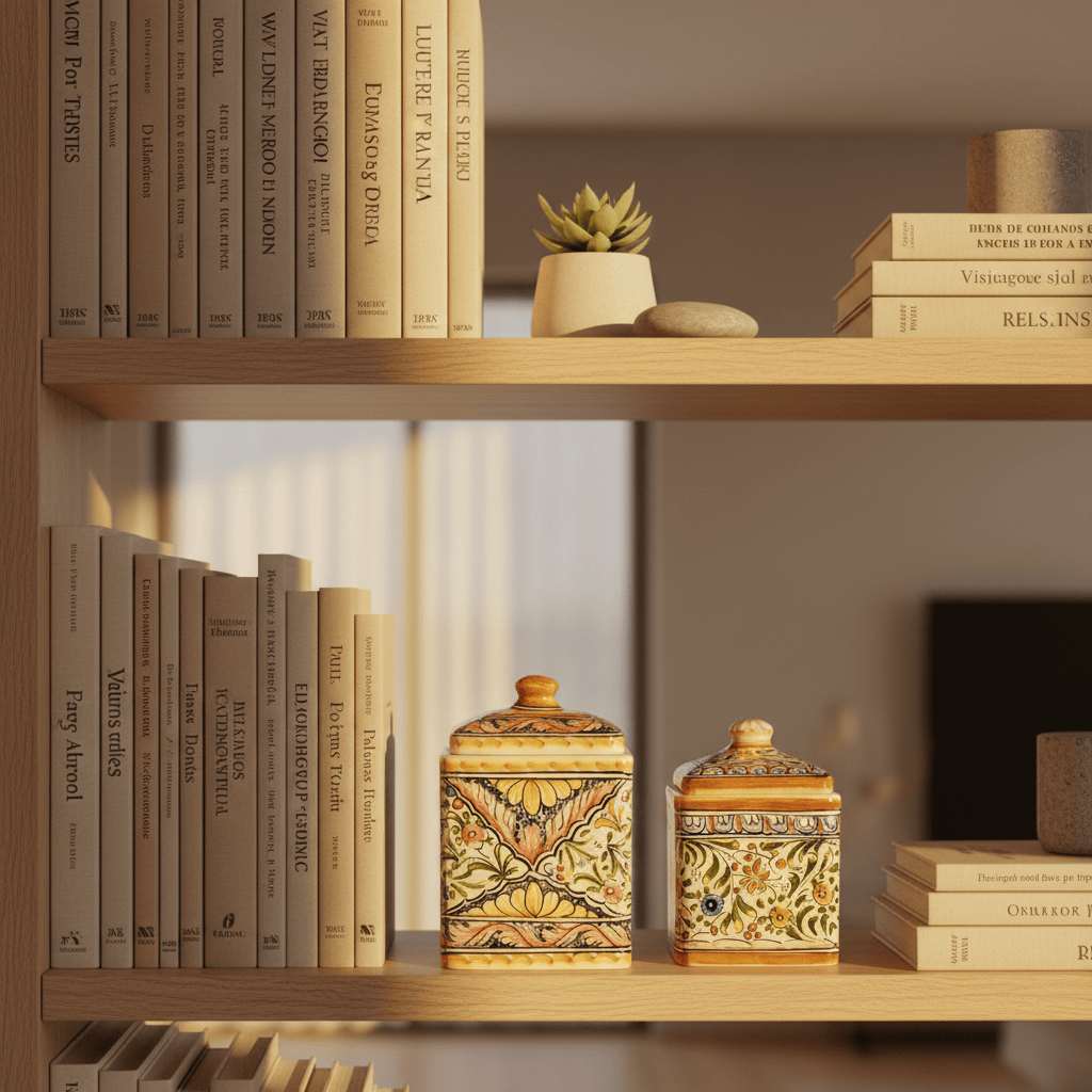 Coimbra Ceramics – Hand-Painted Box