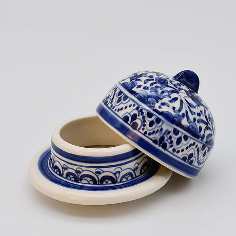 Coimbra Ceramics – Hand-Painted Butter Dish