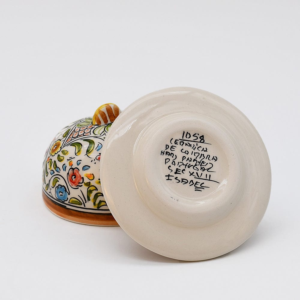 Coimbra Ceramics – Hand-Painted Butter Dish